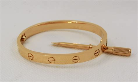 love bangle cartier replica|second hand cartier love bangle.